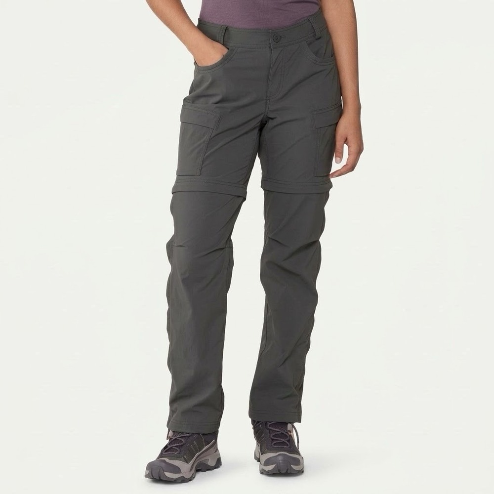 REI Sahara Convertible Pants 2 in 1 Hiking Outdoor Nylon Blend Gorp Women's 6